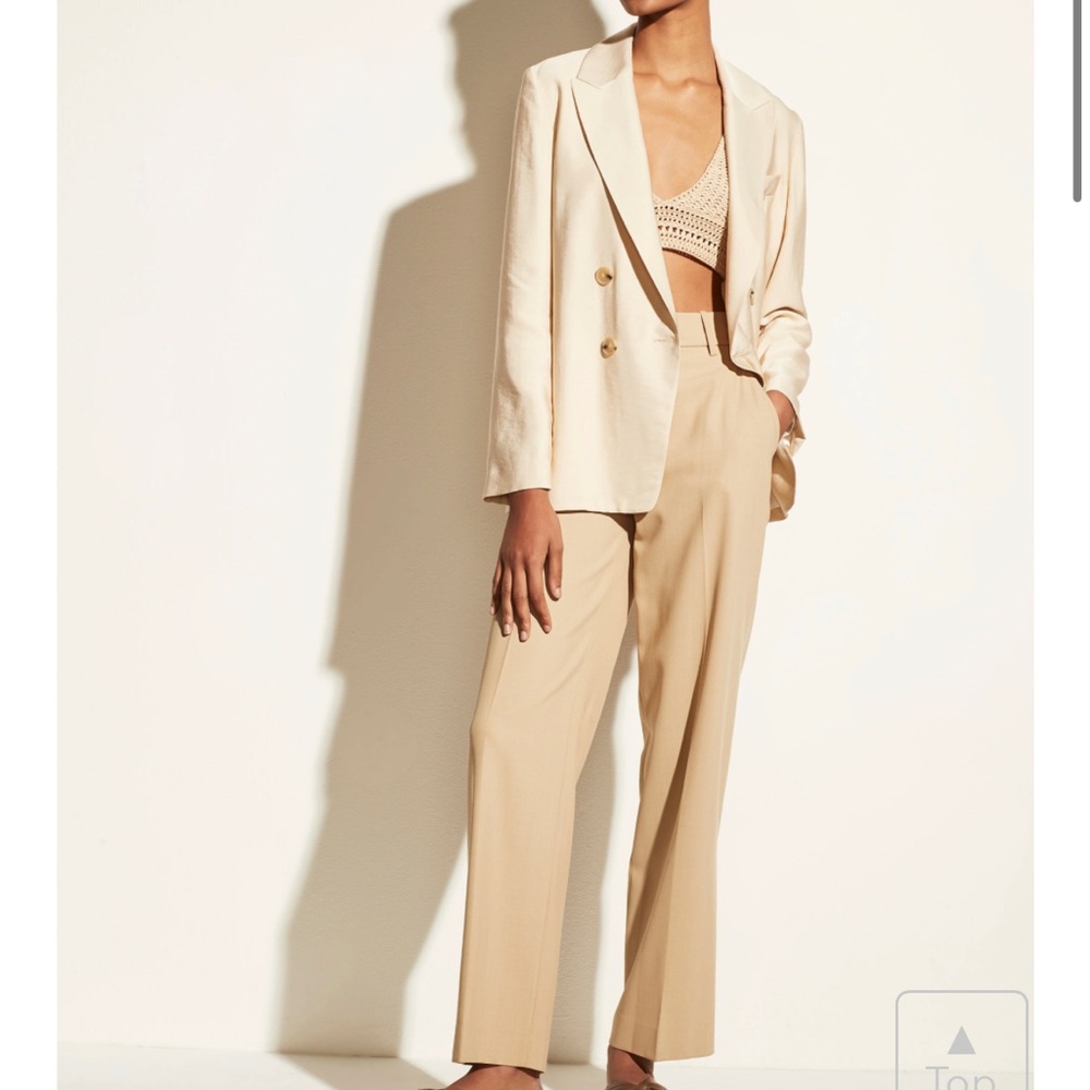 Vince Drapey Double Breasted Blazer